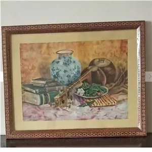 تابلو خاتم نقاشی آبرنگ ارسال رایگان 