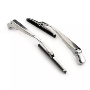 پایه تیغه برف پاکن استیل کوتاه روی چراغ جلو خودرو