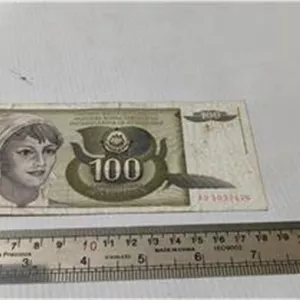 اسکناس 100 دینار یوگسلاوی