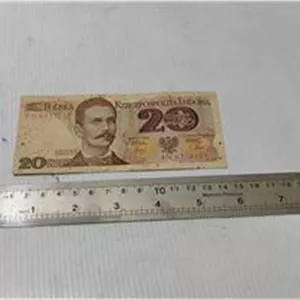 اسکناس 20 زلوتی لهستان بسیار کم یاب