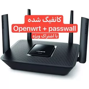 روتر لینک سیس مدل Linksys EA8300 پنل Openwrt اماده