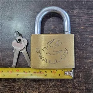 قفل اویز برنجی کلکسیونی کمیاب پرستو نشان توضیحات