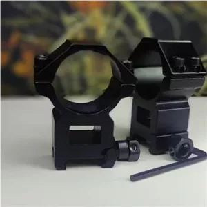 پایه دوربین تفنگ دوتیکه ریل 22 رینگ 30 چهارپیچ