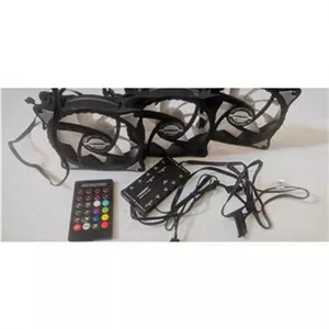 فروش پک سه عددی فن باکیفیت و RGB GREEN