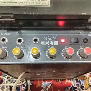 آمپلیفایر و بلندگوی همراه غزل