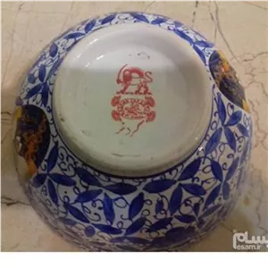 کاسه ابگوشتخوری گردنر روسیه نقاشی دست