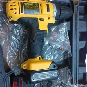 دریل پیچ گوشتی شارژی دیوالت DEWALT 21v xr