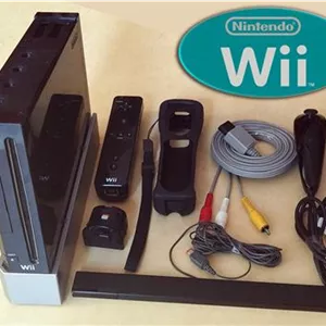 کنسول بازی نینتندو وی مشکی Nintendo Wii