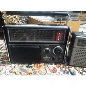 رادیو 5 موج ژاپنی سیلور توشیبا SW2 دار کلکسیونی