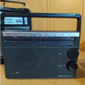 رادیو پرتابل باتری خور فیلیپس اف ام دار اصل هلند