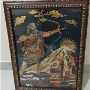 تابلو آرش کمان گیر زمینه مس(توضیحات)