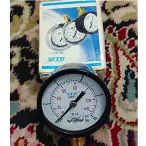 گیج فشار آروک 50میلیمتر 14 و 10بار