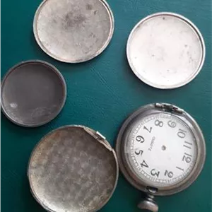 قاب ودرب ساعت جیبی کوارتز (پک12)