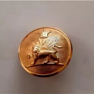 دکمه شیرو خورشید فلزی اصل