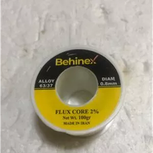 سیم لحیم بهینکس اصلی 0.8 به وزن 100 گرم