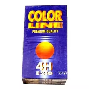 پک دو تائی نوار خام VHS 240 COLOR چهار ساعتی