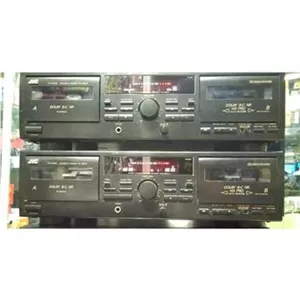 2 دک استریو دبل کاست JVC TD  W208