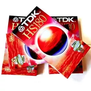 نوار خام ویدئو TDK HS E-180