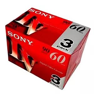 پک3حلقه نوار miniDV ژاپن کمپانی SONY
