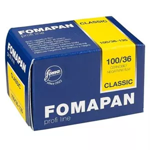 فیلم سیاه و سفیدFomapan 100 ساخت 2026 جمهوری چک