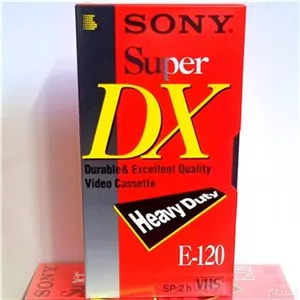 Sony VHS Super DX E-120 کاست ویدئو سونی