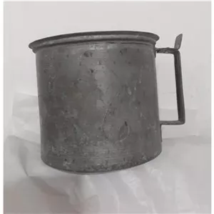 پارچ مسی قلم کاری دستساز دوره پهلوی سالم بکر