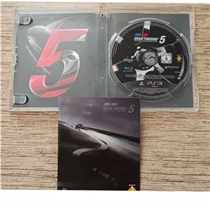 دیسک Gran turismo 5 پلی 3 PS3 پک کامل