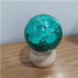 گوی سنگ معدنی مالاکیت
