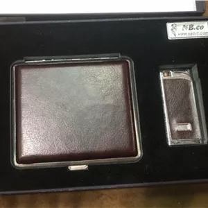 ست هدیه فندک و جعبه سیگار Nb.co