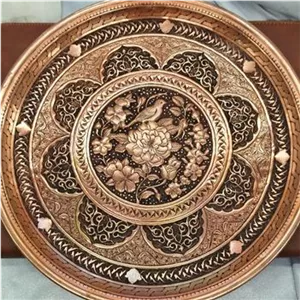 بشقاب قلمزنی 30سانتی 