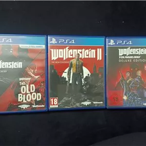 بازی Wolfenstein Collection PS4 در حد نو