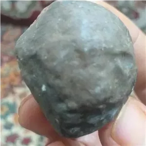 شهاب سنگ کندرات فدلسپاتی قمری شکل ادم فضایی