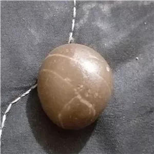 مهره سنگ گوی شکل پادزهر گبری کهنه کمیاب