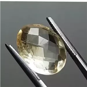 سیترین نباتی درشت تراش فنسی طبیعی برزیل