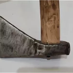 تبر فولادی کوچکترین سایز قدیمی