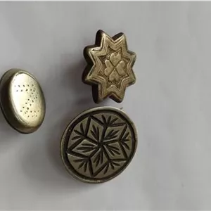 سه عدد دکمه نقره قدیمی قاجاری