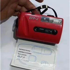 دوربین عکاسی قدیمی konica ژاپنی با دفترچه