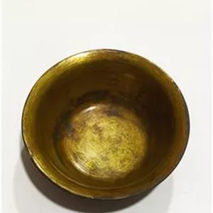 پیاله برنجی قدیمی مخصوص فرچه اصلاح ریش