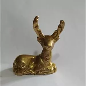 مجسمه برنجی کوچک آهو
