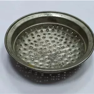 آبکش مسی قدیمی سایز کوچک نایاب دست ساز
