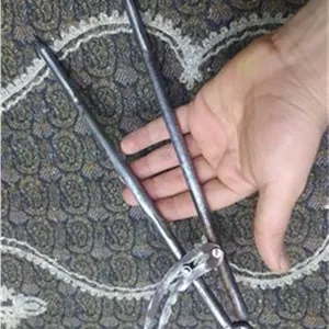 پرگار فولادی قدیمی طول سی سانتی آنتیک کلکسیونی