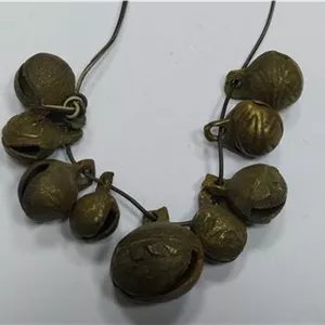9 عدد زنگوله قورچه ای قدیمی قدمت پهلوی انتیک