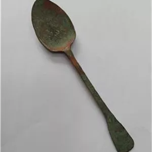 قاشق قدیمی مسی