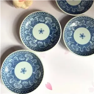 پنج عدد نعلبکی آنتیک ژاپنی