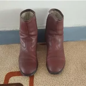 چکمه مردانه چرم