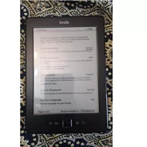 کتابخوان Kindle مارک amazon D01100