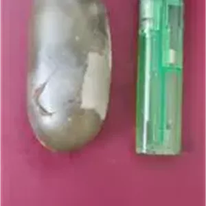 سنگ راف و توپی ترکیبی عقیق 107گرم