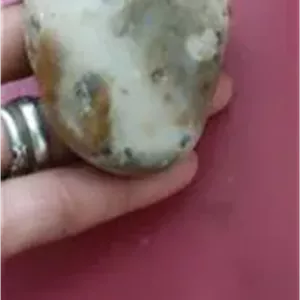 سنگ راف و توپی ترکیبی عقیق و جاسپر بسیار زیبا