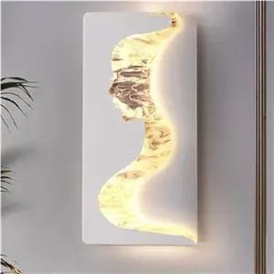 تابلودیواری دارای چراغ لوکس نورپردازی خلاقانه