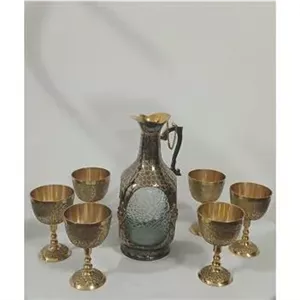 پارچ لیوان برنزی خاص